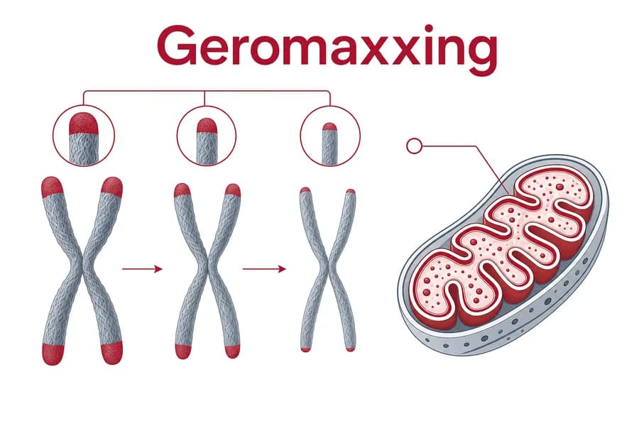Geromaxxing Peptides clinical diagram — Clavicular Peptides